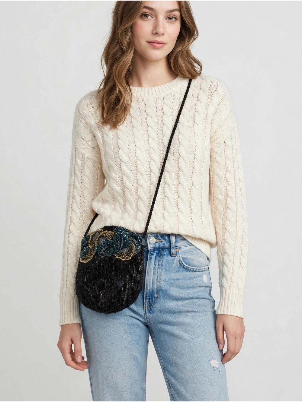 Beaded vintage bag
